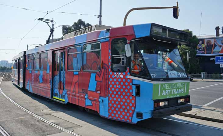 Yarra Trams Class B Art Tram 2054